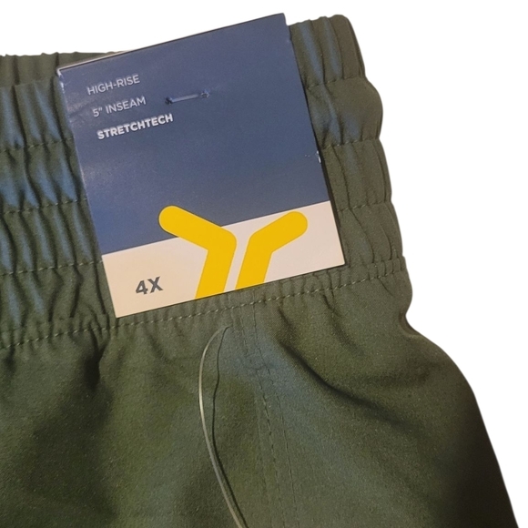 Women's Green Casual Shorts - Picture 3 of 5